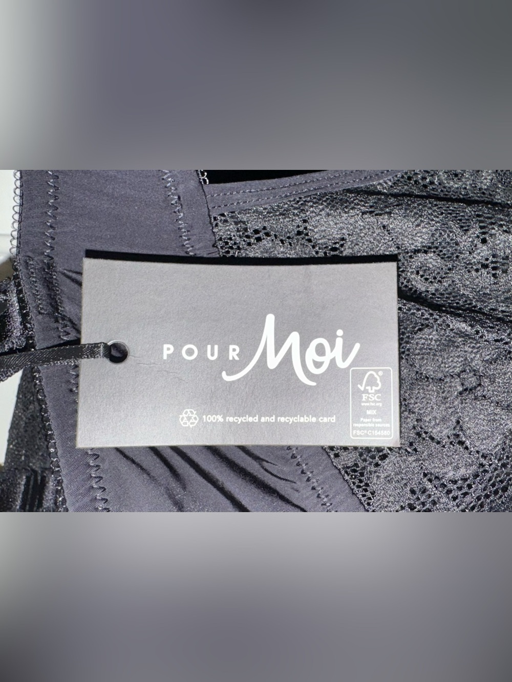 Pour Moi Black Lace Bodysuit - Women Intimates - Picture 5 of 9